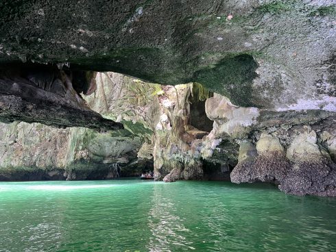 A nearby hidden lagoon, escape from the buzz of the main island.
