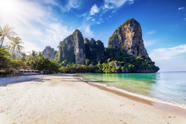 The beautiful Railay Beach and Krabi, Thailand