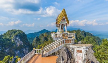 Cave temple, (Wat Tham Suea), Krabi region, Thailand